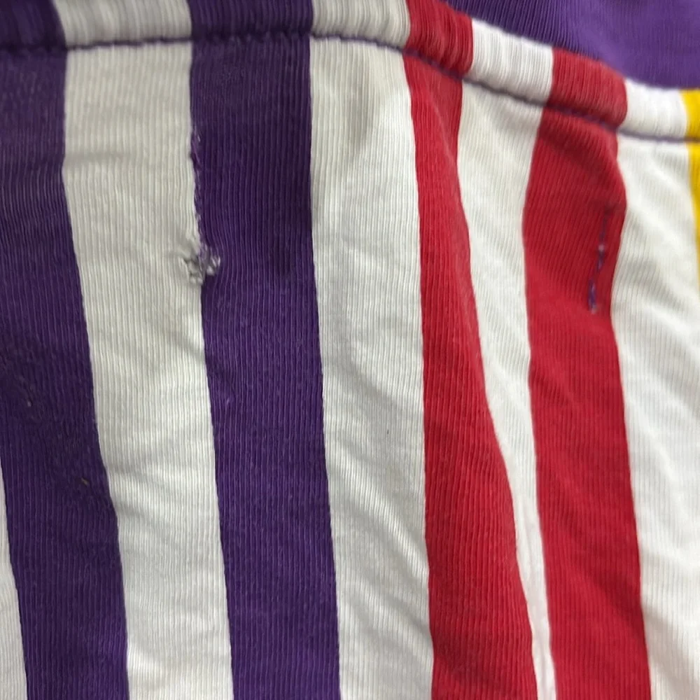 GUESS J.BALVIN T-SHIRT FUN
VIBRANT‎ 90's RETRO VIBES SZ M
STRIPES RAINBOW - Picture 11 of 16